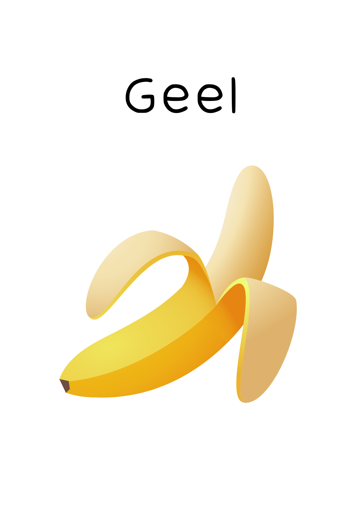 Kleurenkaarten voor kinderen (12 stuks)