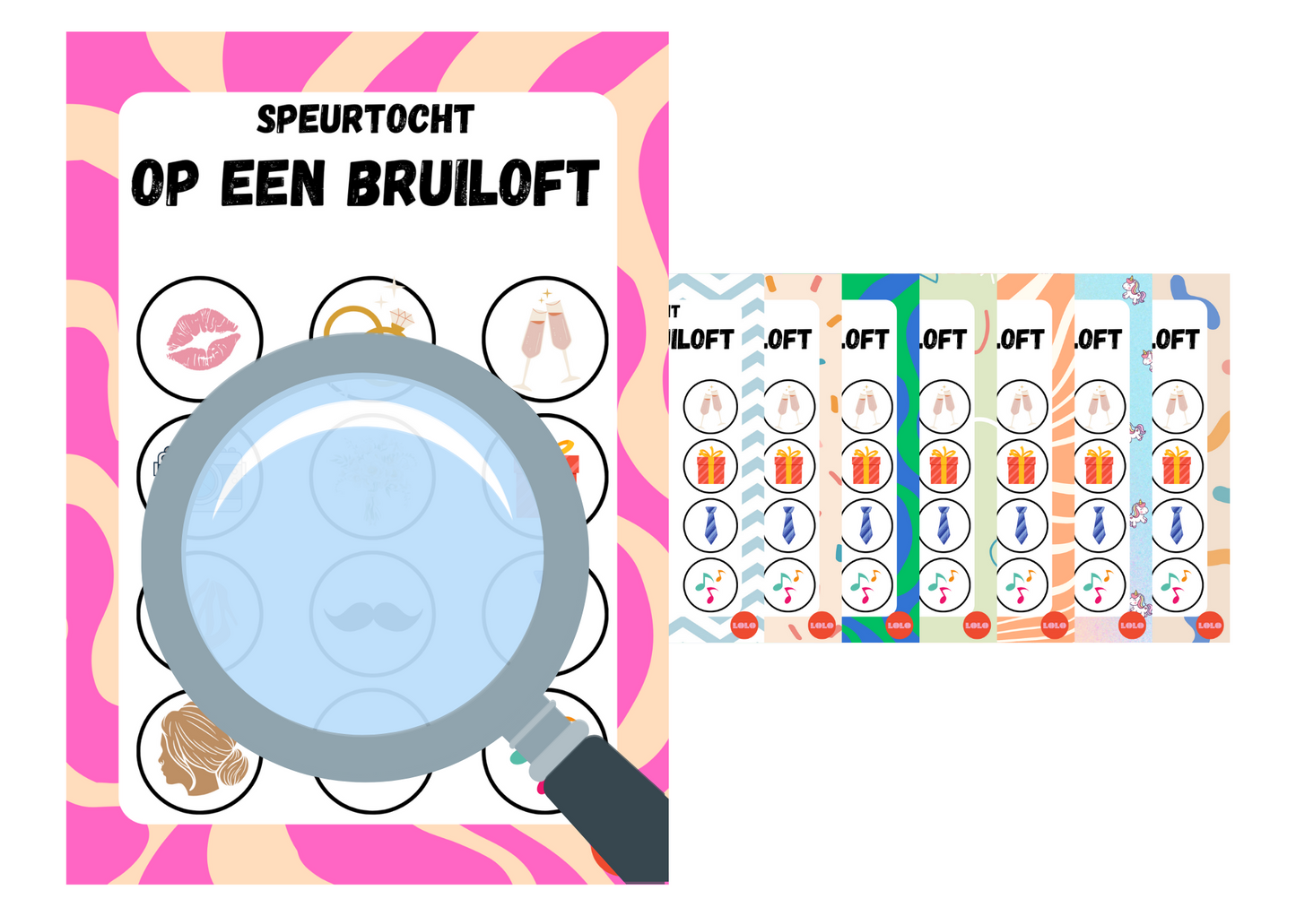 Speurtocht op een bruiloft