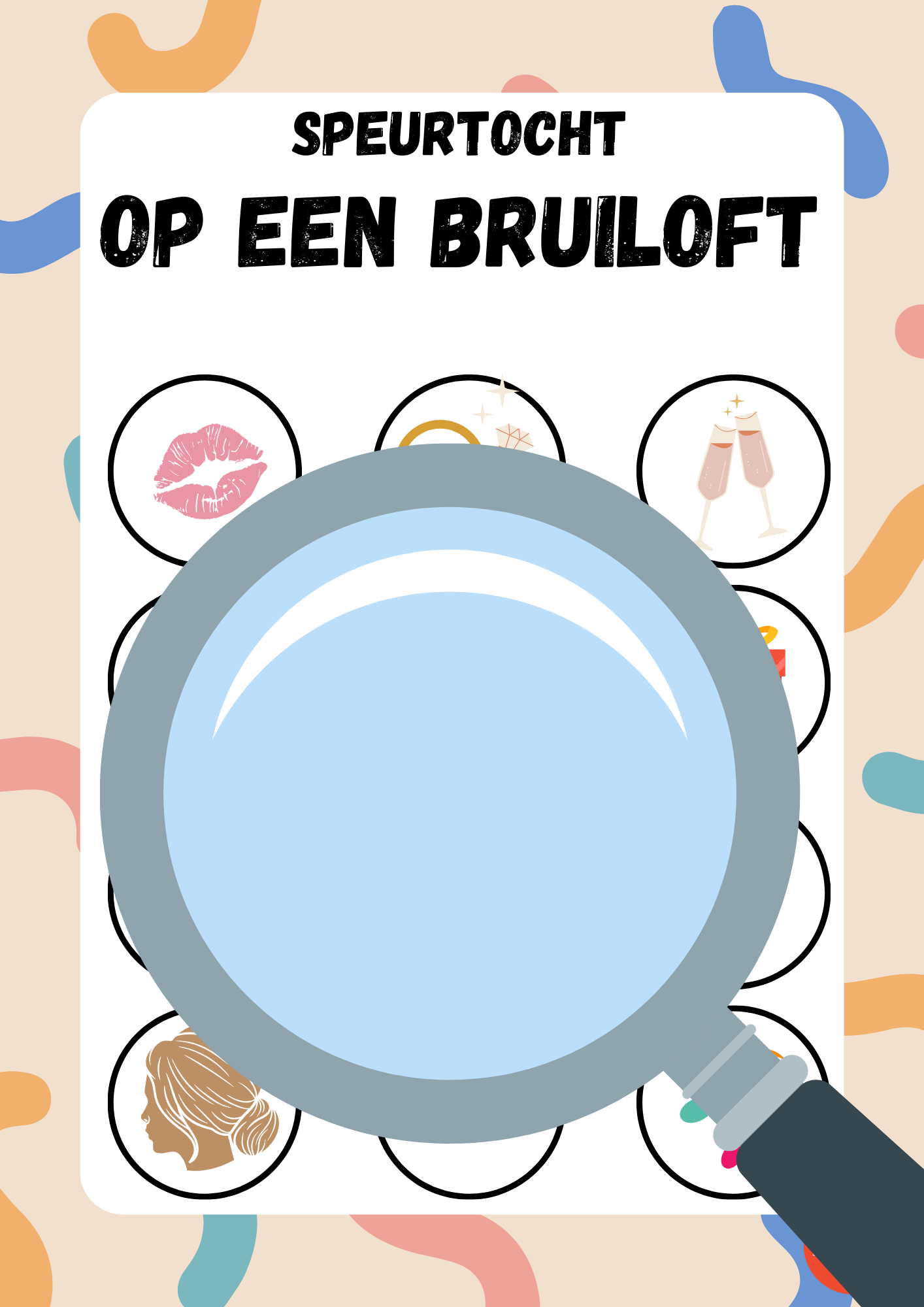 Speurtocht op een bruiloft