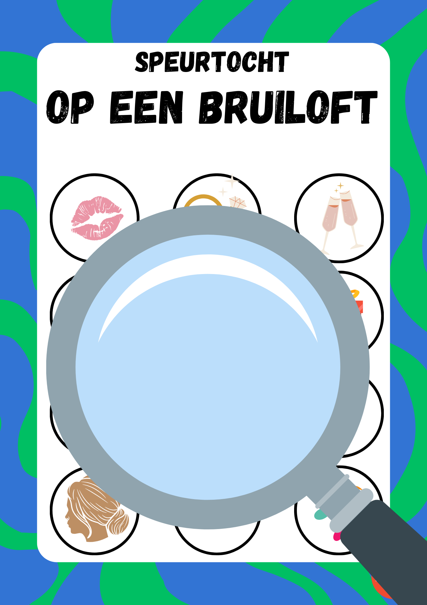 Speurtocht op een bruiloft