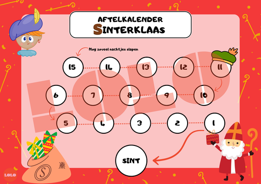 Aftelkalender Sinterklaas