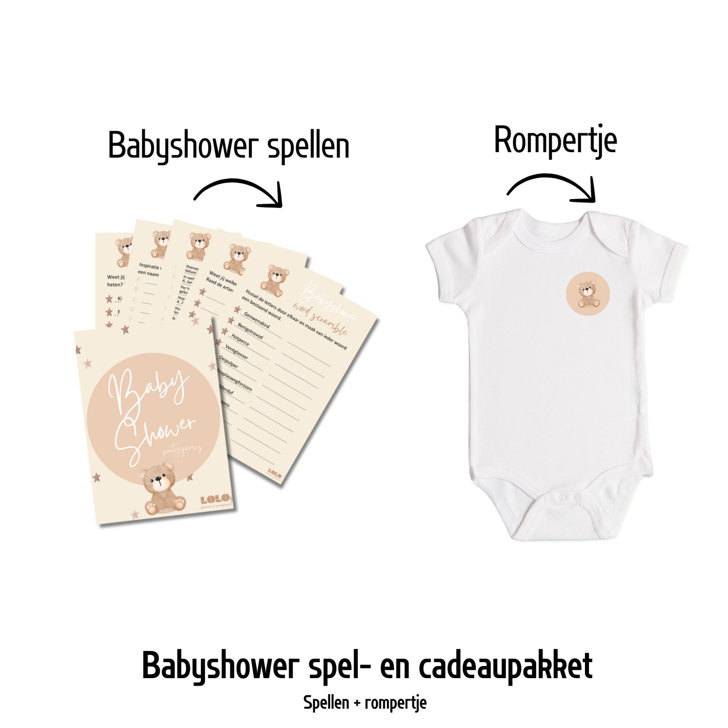 Babyshower spellen - beer