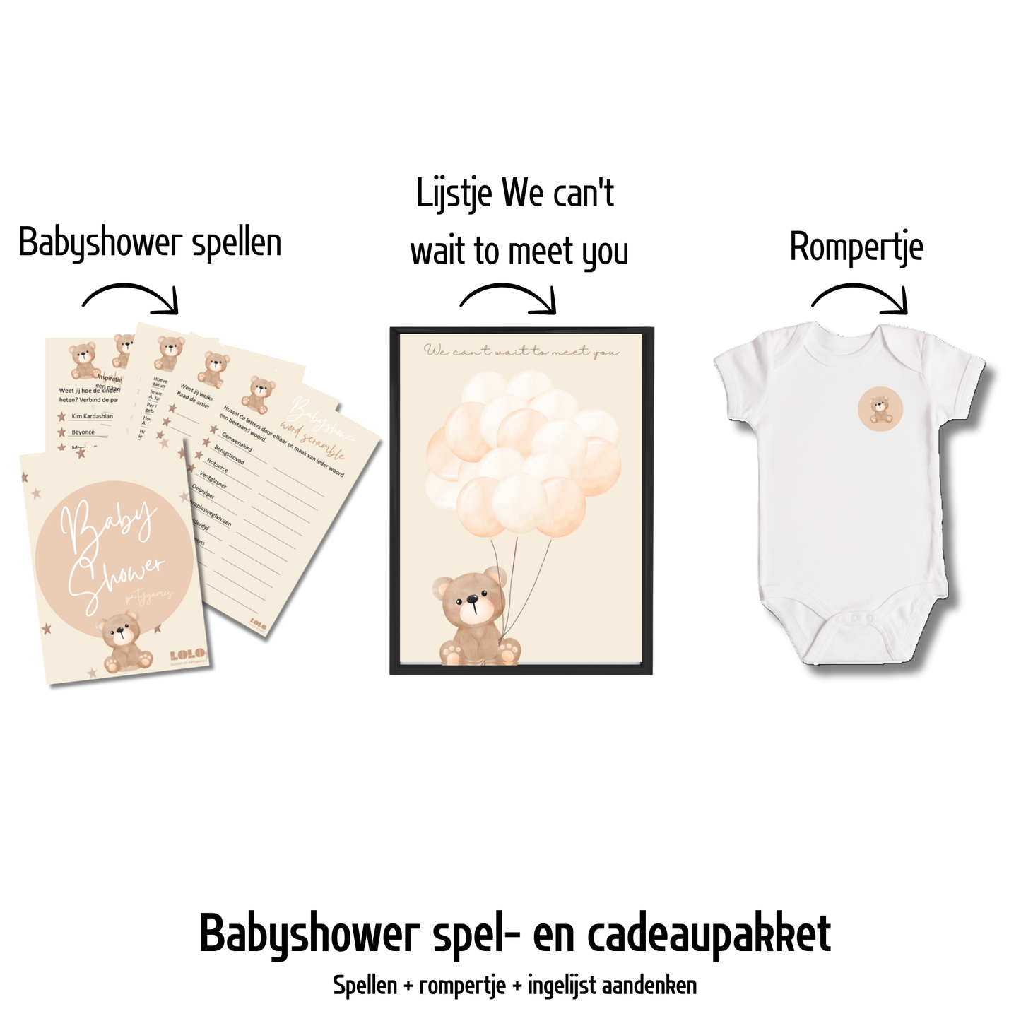 Babyshower spellen - beer