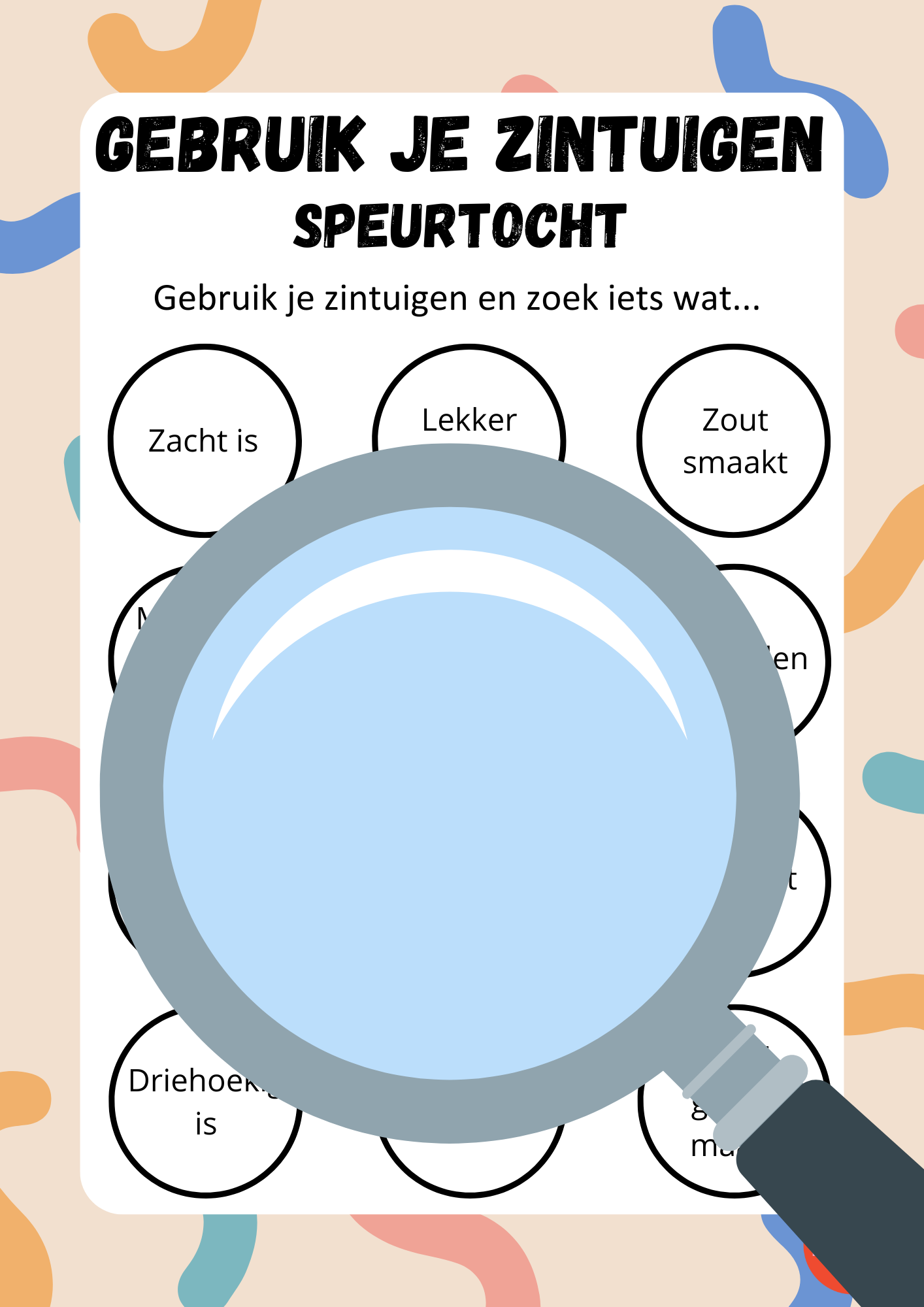 Zintuigen speurtocht