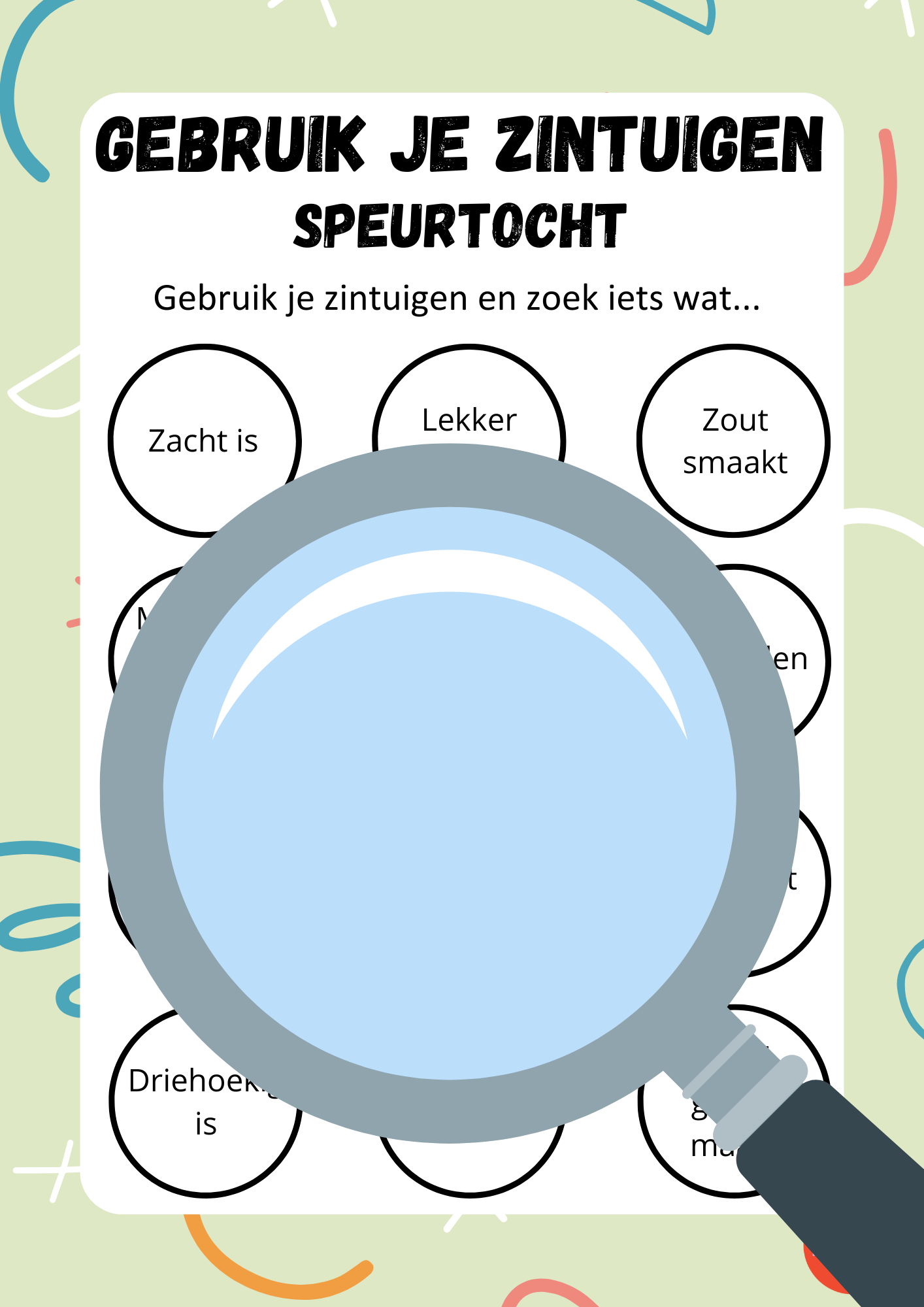 Zintuigen speurtocht